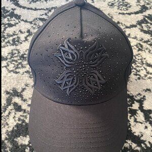 AUTHENTIC AMIRI MA QUAD CRYSTAL CANVAS HAT